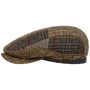 Casquette Mandeo Driver Patchwork by Stetson beige-marron