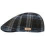 Casquette Texas Shadow Plaid by Stetson bleu
