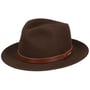 Chapeau en Feutre de Poil Vanderson by Stetson marron foncé