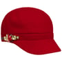 Casquette Rhinestones by Betmar rouge