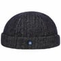 Bonnet Docker Dark Herringbone by Hammaburg bleu foncé