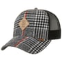 Casquette HFT Check Logo Patch Tweed by Djinns noir