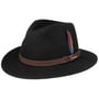 Chapeau en Laine Roverton Traveller by Stetson noir