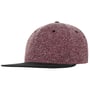 Casquette avec Visière Plate Mélange roughe-moucheté
