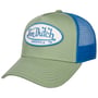 Casquette Trucker Boston Oval Patch by Von Dutch vert-bleu