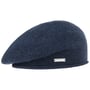Béret en Cachemire Lasuna by Seeberger bleu foncé