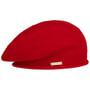 Béret en Cachemire Lasuna by Seeberger rouge