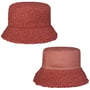 Chapeau Réversible Teddy Fur by Seeberger vieuxrose