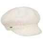 Casquette Gavroche Teddy Fur by Seeberger blanc