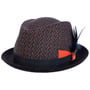 Chapeau en Laine Carniston Player by Lierys Gold bleu-orange