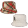 Chapeau Réversible Doriet Check Bucket by Mayser camel