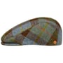 Casquette Erik Harris Tweed by Mayser vert-bleu