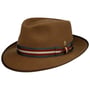 Chapeau Marcelo Stripes Zechbauer by Mayser marron