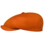 Casquette en Lin Hatteras Uni by Stetson orange