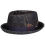 Chapeau Paisley Pork Pie by Alfonso D’Este bleu foncé