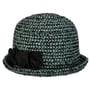 Chapeau en Tissu Knitted Look by bedacht vert menthe
