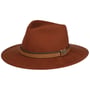 Chapeau en Laine Lennaron Traveller by Lierys terre cuite