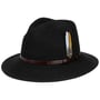 Chapeau de Feutre Pleston Crushable by Lierys noir