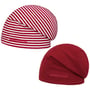 Bonnet Réversible Oversize by Hammaburg rouge