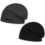 Bonnet Réversible Oversize by Hammaburg noir