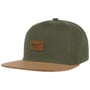 Casquette Suede 6 Panel Classic Snapback by Reell olive
