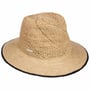 Chapeau en Paille Jalima Traveller by Seeberger nature-noir
