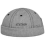 Bonnet Docker Cotton Melange by Stetson gris clair