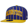 Casquette 9Fifty Warriors Stripes by New Era bleu foncé