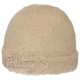 Bonnet Beanie Faux Fur Bulls by Mitchell & Ness blanc crème