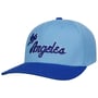 Casquette Los Angeles by Mitchell & Ness bleu
