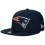 Casquette 59Fifty NFL Patriots by New Era bleu foncé