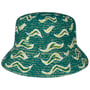 Chapeau Bob Wave Camo Bucket by Kangol pétrole