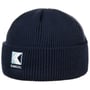 Bonnet Beanie Service-K Rib Short by Kangol bleu foncé
