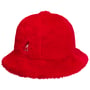 Chapeau en Tissu Faux Fur Casual by Kangol rouge
