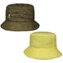 Chapeau Réversible Pucker Check Bucket by Kangol olive