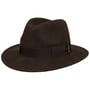 Chapeau en Laine Piemonte Traveller by Borsalino marron