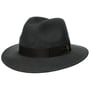 Chapeau en Laine Piemonte Traveller by Borsalino gris foncé