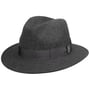 Chapeau en Laine Piemonte Traveller by Borsalino gris-moucheté