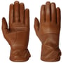 Gants en Cuir Perfo by Caridei marron