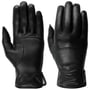 Gants en Cuir Perfo by Caridei noir