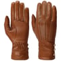 Gants en Cuir Souple Twotone by Caridei camel