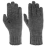 Gants Finement Tricotés Liva by Seeberger anthracite