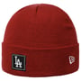 Bonnet Beanie MLB Dodgers Team Cuff by New Era rouge