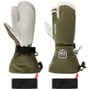 Gants Heli Ski 3-Finger by Hestra olive