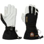 Gants en Cuir Alpine Pro Army 5-Finger by Hestra noir