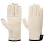 Sous-Gants Wakayama Wool Liner 5-Finger by Hestra blanc crème