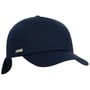 Casquette pour Femme Uni Cotton by Seeberger bleu foncé