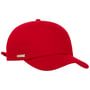 Casquette pour Femme Uni Cotton by Seeberger rouge