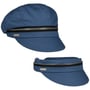Casquette Gavroche Zip Cotton by Seeberger bleu