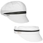 Casquette Gavroche Zip Cotton by Seeberger blanc